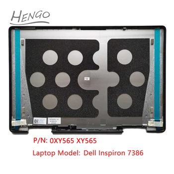 0XY565 XY565 сребърен, оригинални, нов за Dell Inspiron 7386, горната част на корпуса, задната част на кутията с LCD дисплей, задната част на кутията