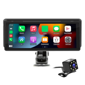 10,26-инчов автомобилното радио, съвместимо с Bluetooth, безжична Автомобилен мултимедиен плеър Carplay Android, WiFi 2,4 G/5G MP5 Плейър, FM трансмитер