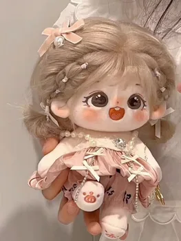 20 см Кавайная памучен кукла Плюшен Мека и удобна играчка, която децата много обичат, са най-добрите подаръци за членовете на вашето семейство или приятели