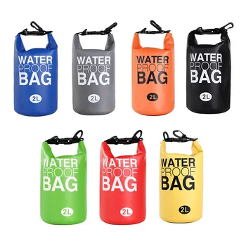 2Л Външна водоустойчив суха чанта за съхранение, Компрессионный раница за Гмуркане, Чанта за гмуркане, каране на каяк, Туризъм чанта, водоустойчива чанта