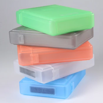 3,5-Инчов Кутия за защита на твърдия диск Калъф За твърд диск, Кутия За съхранение на Твърд диск Чанта За твърдия диск, Пластмасова кутия Прахоустойчив, Водоустойчив Здрав