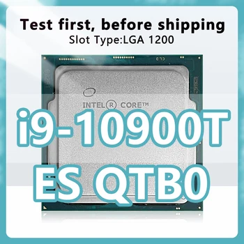 Core i9-10900T ES QTB0 Процесор на 14-нм 10 Ядра 20 потоци 1,5 Ghz 20 MB 25 W Новата процесора конектор 10-то поколение LGA1200 за Z490