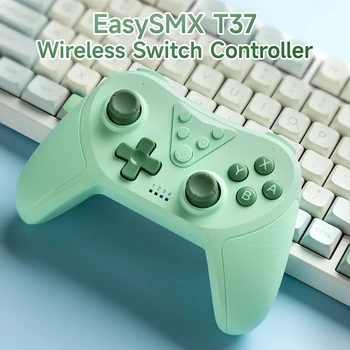 EasySMX T37 Bluetooth Безжичен геймпад Switch Pro за Nintendo Switch /Switch OLED /Switch Lite, с 6-осово гироскопом