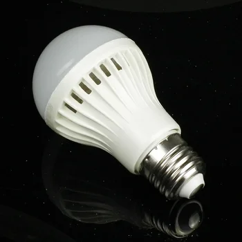 led крушка E27 220v със звуков гласов контрол, led крушка лампара за дома, веранда, антре, led лампа энергосберегающая