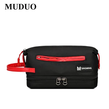 MUDUO 2023, корейската дамски косметичка от плат Оксфорд, Женски Клатч, Чанта с цип, козметични чанти, Студентски молив случай, Портфейл, чанта