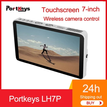 Portkeys LH7P 7-инчов сензорен монитор с яркост 1000 гнида, безжичен контрол на камера за камери Sony Blackmagic Design