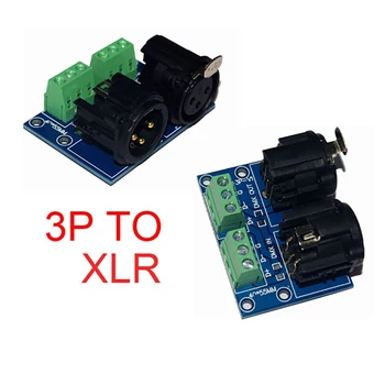 XLR3-3P се Свързва към контролера RGB LED, декодеру, драйв диммера, реле DMX512, гнездо за ленти