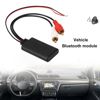 Авто Безжичен Bluetooth-съвместими модул Aux вход, Aux Адаптер, Музикален аудиоадаптер, аксесоари за автомобили с интерфейс 2RCA