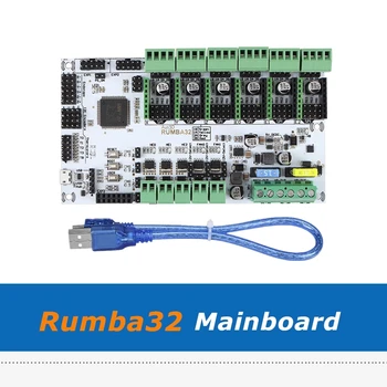 Актуализация на продажбите САМ Такса управление на Румба 32 дънна Платка RUMBA32 е Съвместима с Марлин 2.0 32Bit За Аксесоари на 3D принтер