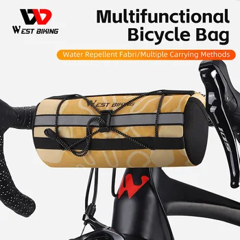 Велосипедна чанта, Преносим кошница на кормилото, Водоустойчив Мотор чанта на багажника предни, МТБ Пътна Велосипедна рамка, чанта-тубус, чанти през рамо