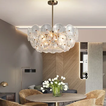европа промишленото осветление реколта лампа коледна украса за дома deco maison трапезария луксозен дизайнерски блясък окачване