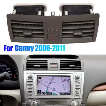Капак решетка вентилационна панел на климатика арматурното табло на автомобила за Toyota Camry 2006-2011 A/C Рамка воздуховыпуска
