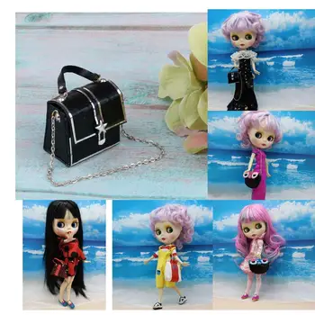Малка чанта за кукли 1/6, чанта на рамото, чанта за тялото на куклата за кукли BJD