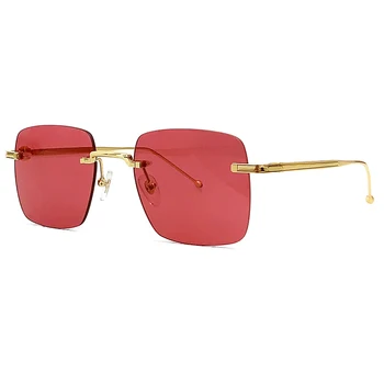 Марка Desgin Мъжки Слънчеви очила Дамски Vintage Слънчеви очила за шофиране на открито Дамски Очила за шофиране Oculos De Sol С чехлами