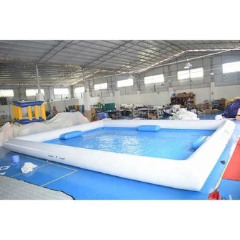 Надуваем басейн квадратна форма 10 * 8 m за отдих