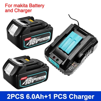 Новост за електроинструменти Makita 14,4 v-18, литиевое зарядно устройство DC18RD с един слот 4A и литиево-йонна батерия 18 за Makita