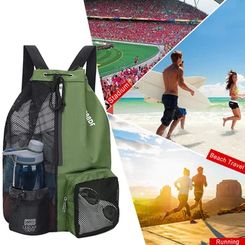 Плажни раници за багаж, чанта за гмуркане на съвсем малък с влажни джобове, Удебелена окото, лека, удобна и лесна за симулатори