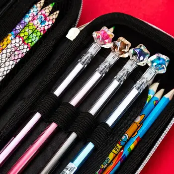 Прекрасен калъф за писалки, съраунд магазин, преносим чанта за съхранение на моливи във формата на кола