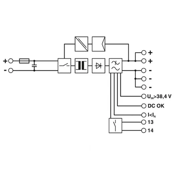 Преобразувател dc - QUINT-PS/48DC/48DC/5 за Финикс 2905008