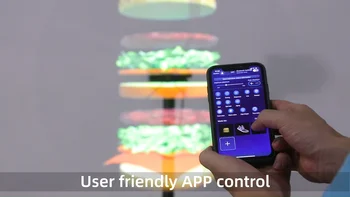Рекламен видеотелефон с холограмен 3D голограммой, led дисплей, вентилатор