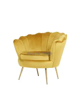 Розов диван-стол за малък апартамент лесно лукс модерен творчески извито ноктите салон салон за красота чист червен магазин за дрехи малък диван