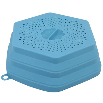 Силиконовата капачка за защита от пръски микровълнова печка, капак за микровълнова печки, маслостойкая нагревательная на кутията