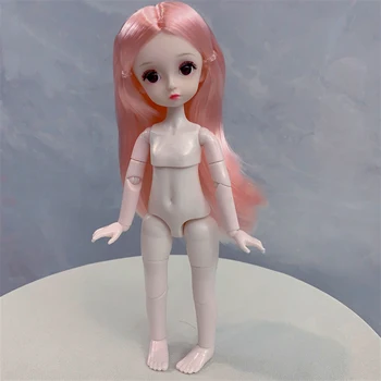 Сладко Малко 1/6 Bjd на Куклата 26 см, модел кукли Принцеси, 3D Очите, Кукла за момичета, играчка, подарък за рожден Ден