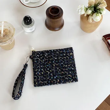 Шик, модерен квадратен мини-чанти, ежедневни пътни козметични чанти за жени, дамски дизайнерски преносима косметичка за съхранение