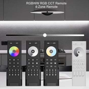 RGBWW RGB CCT 2.4 Ghz RF 4-Зонный Дистанционно Слаби 5050 2835 Управление на led Лента За C01-05RF C01-05W C01-05Z WB5 Milight led контролер