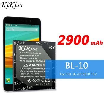 2900 mah KiKiss BL-10 Висококачествена Батерия За мобилен телефон Thl BL 10 BL10 T12, Сменяеми акумулаторни Батерии с Голям Капацитет